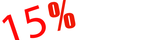 Счастливые дни! Скидка до 15%